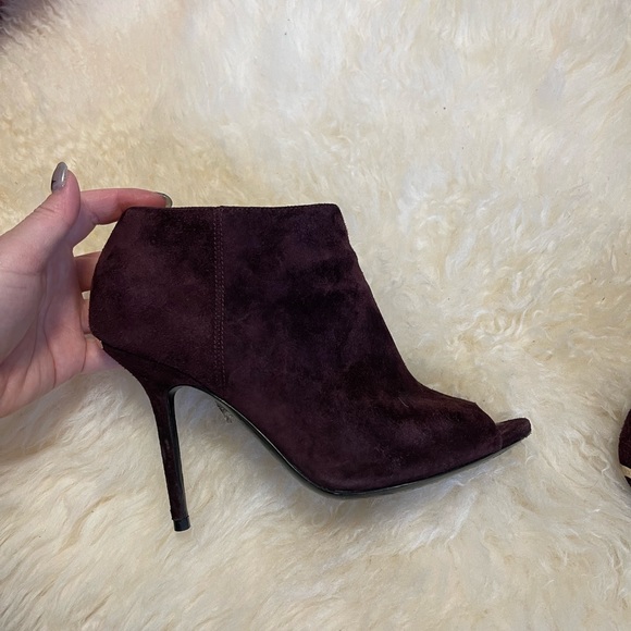 Burberry open toe suede booties - Picture 5 of 15
